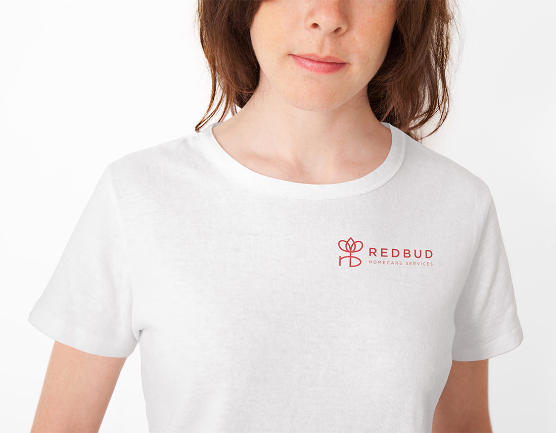 RedBud HomeCare Services t-shirt mock up